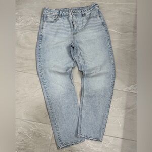 American Eagle Light Wash Blue Denim Jeans Classic 5-Pocket Casual